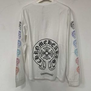 Chrome Hearts white long-sleeved T-shirt